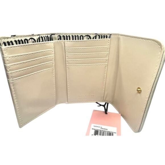 Juicy Couture Women's Double Sided Trifold Wallet with Keyring Royal Couture - Picture 4 of 5